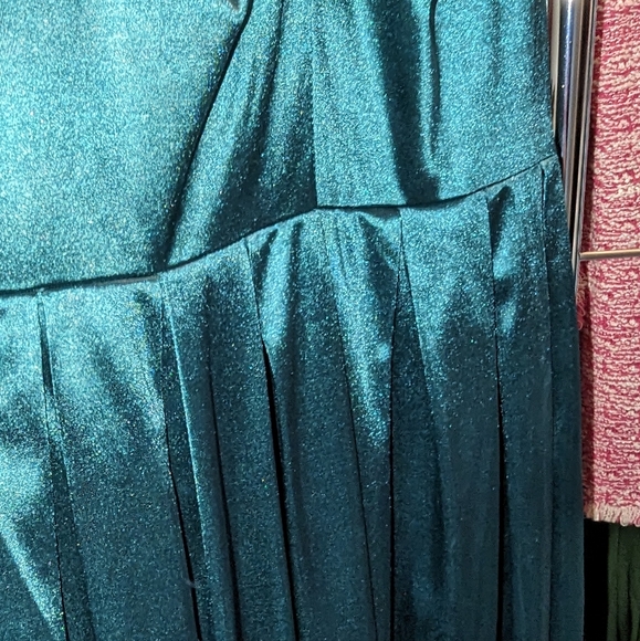 Belle Poque 1950's Style Green Dress - Picture 8 of 10